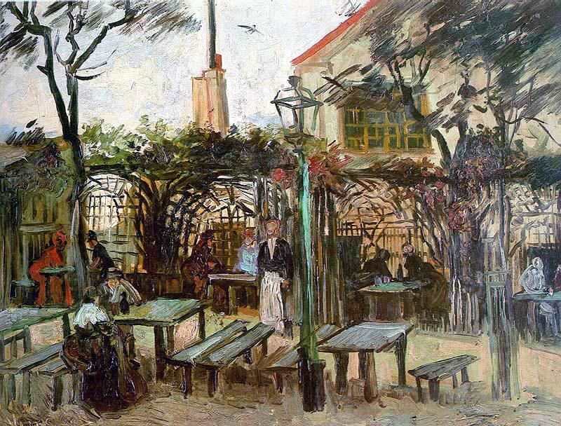 Vincent van Gogh Terrace of the Cafe La Guinguette